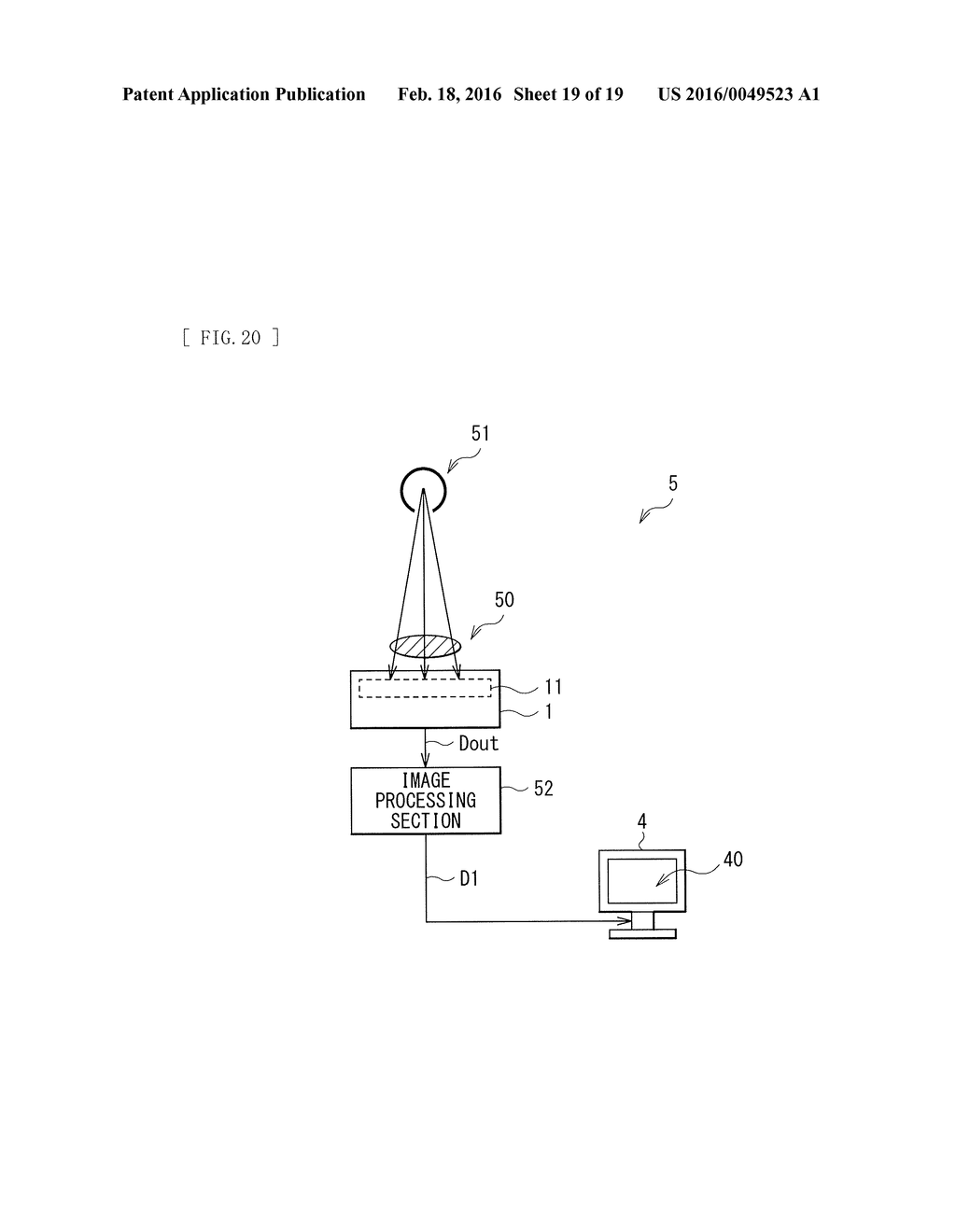 IMAGE PICKUP UNIT AND IMAGE PICKUP DISPLAY SYSTEM - diagram, schematic, and image 20