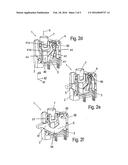 SPRING-FORCE CLAMPING ELEMENT WITH PIVOTING LEVER diagram and image