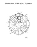 ELECTRIC MOTOR COMPRISING AN INTERNAL ROTOR AND AN EXTERNAL STATOR diagram and image