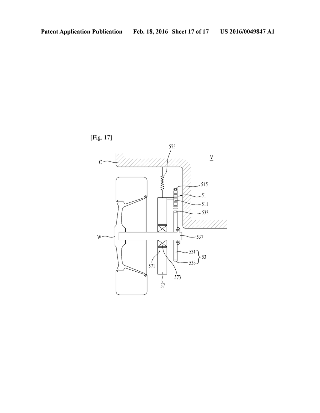 POWER GENERATING DEVICE AND APPARATUS HAVING THE SAME - diagram, schematic, and image 18