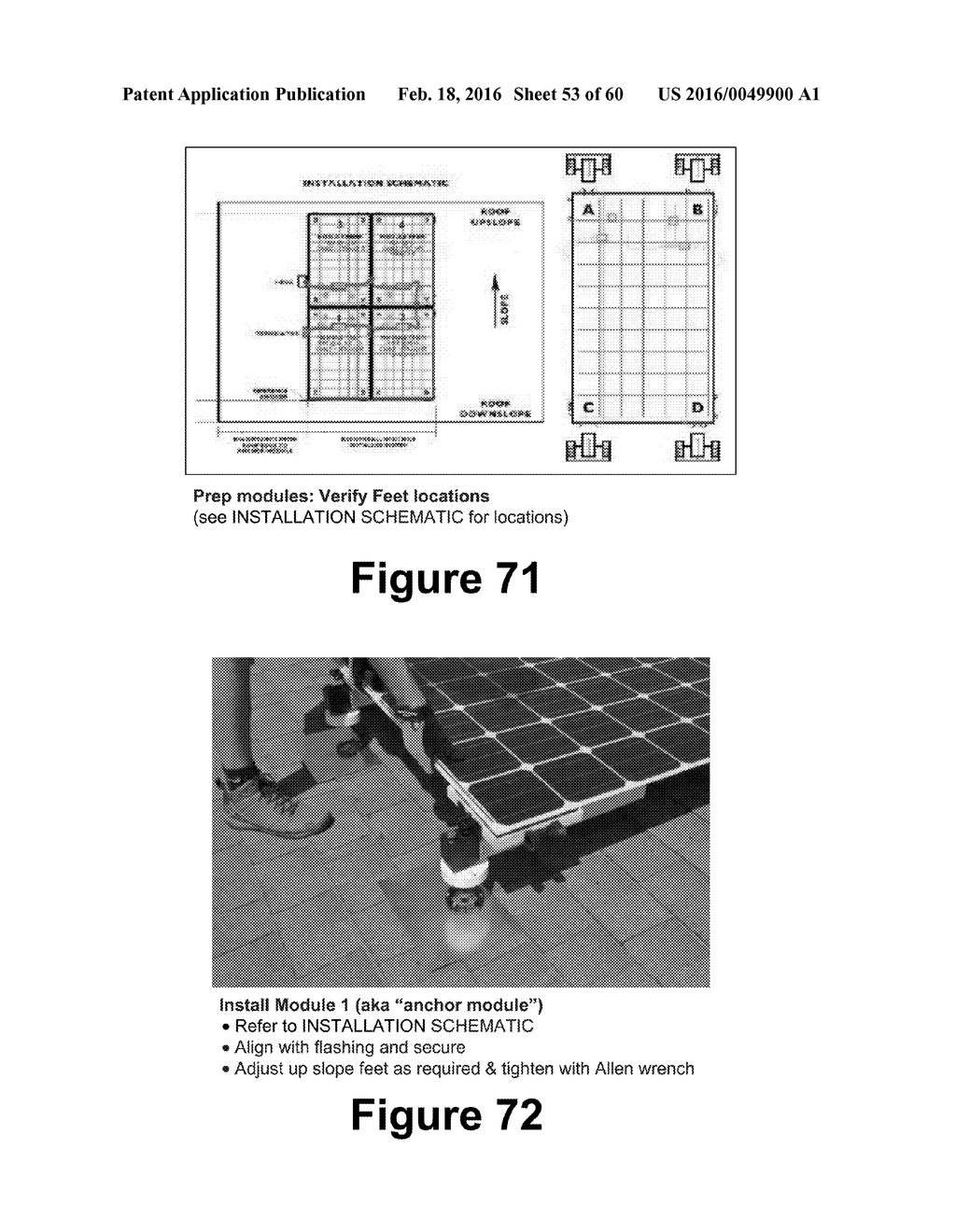 Sensing, Interlocking Solar Module System and Installation Method - diagram, schematic, and image 54