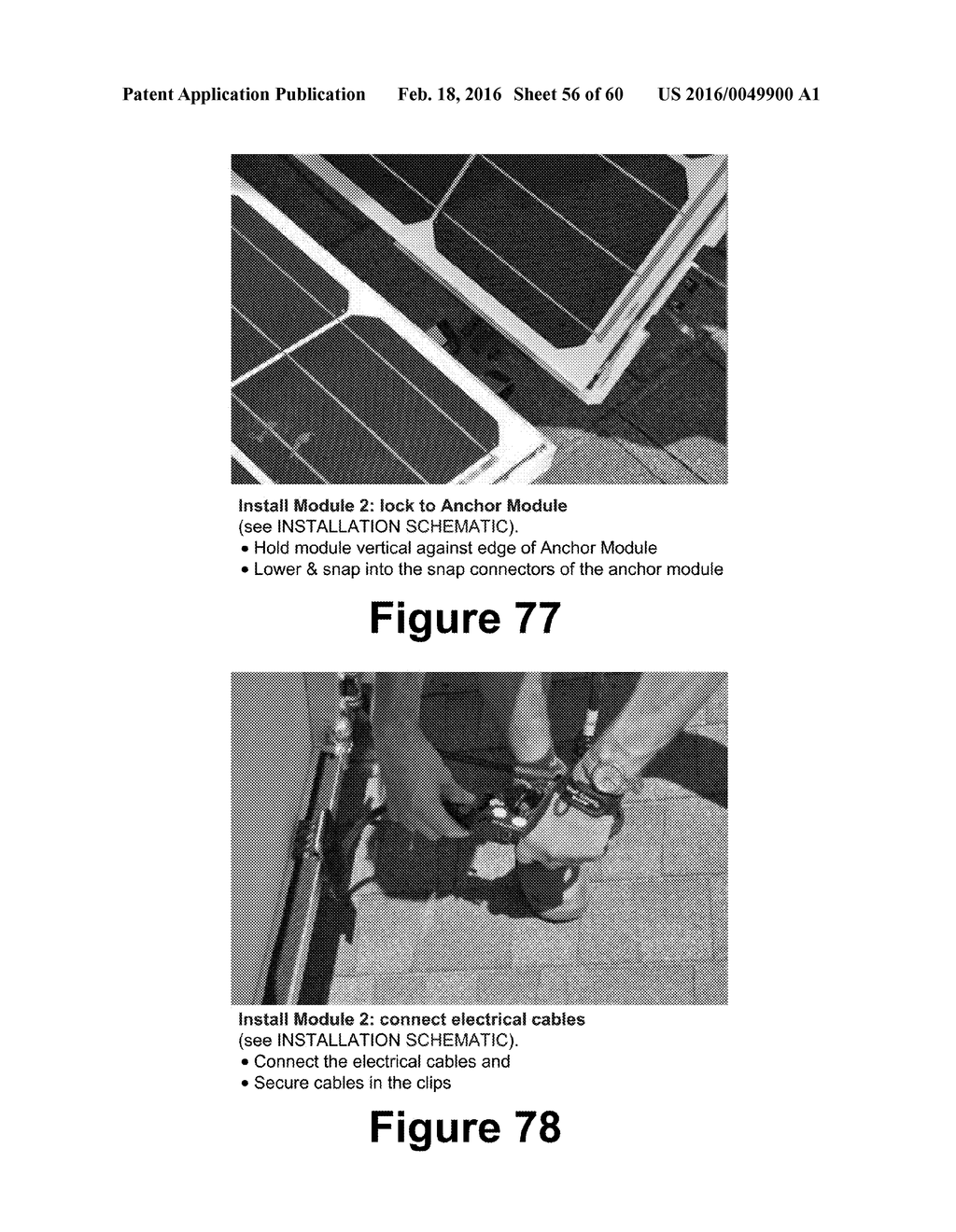 Sensing, Interlocking Solar Module System and Installation Method - diagram, schematic, and image 57