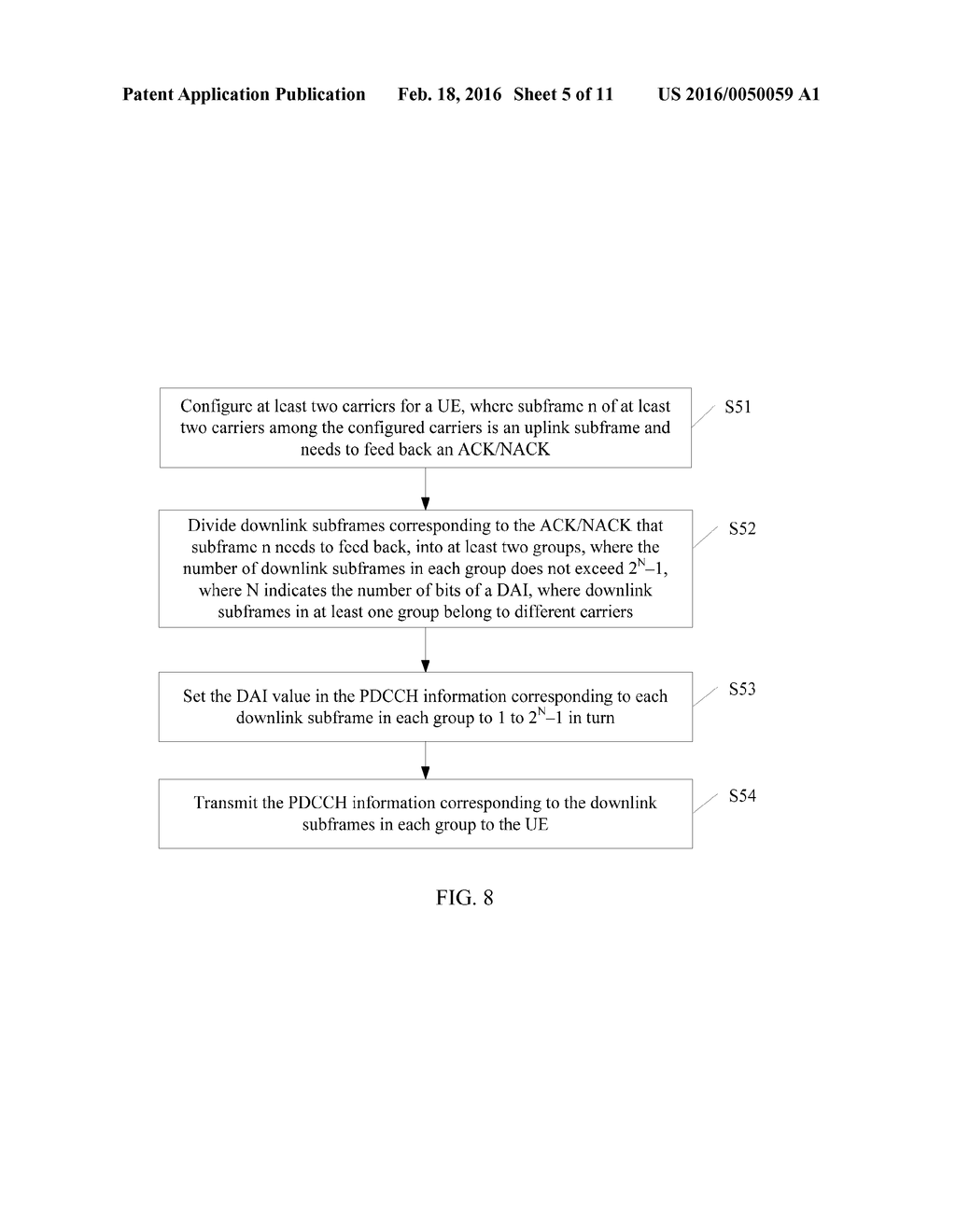 METHOD AND DEVICE FOR TRANSMITTING ACKNOWLEDGEMENT OR NEGATIVE     ACKNOWLEDGEMENT INDICATION INFORMATION - diagram, schematic, and image 06