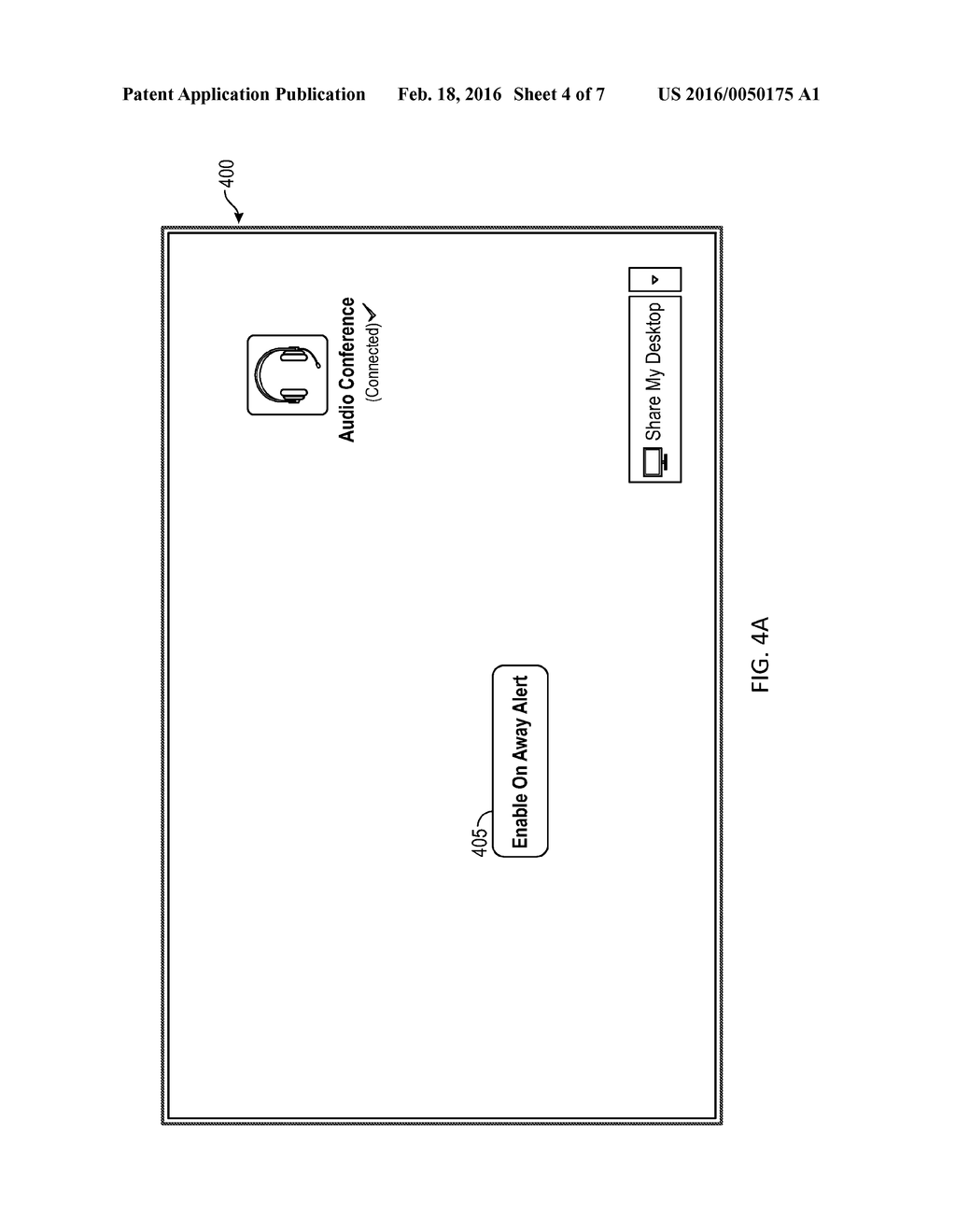 ALERTING A MEETING PARTICIPANT TO REJOIN A VIDEOCONFERENCE - diagram, schematic, and image 05