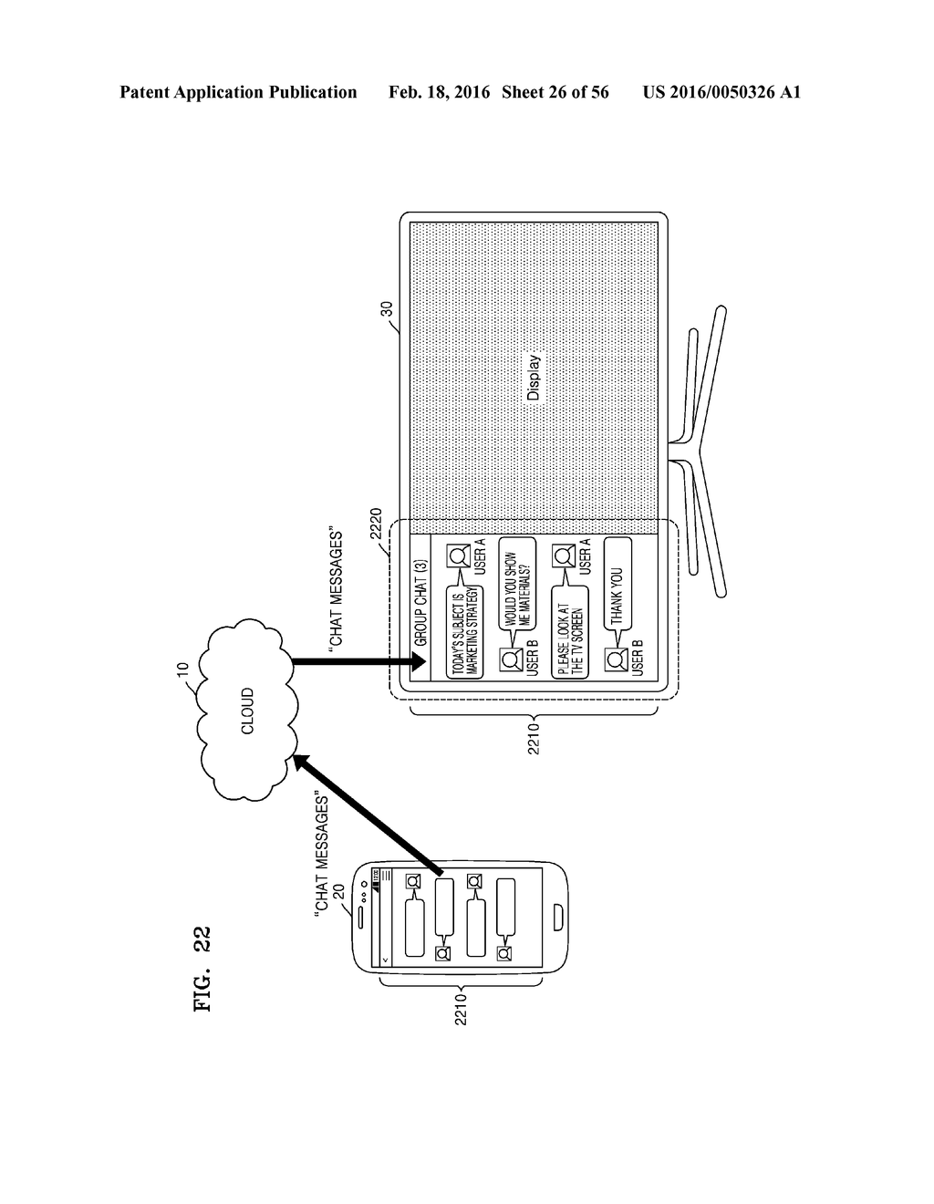 CLOUD SYSTEM AND METHOD OF DISPLAYING, BY CLOUD SYSTEM, CONTENT - diagram, schematic, and image 27