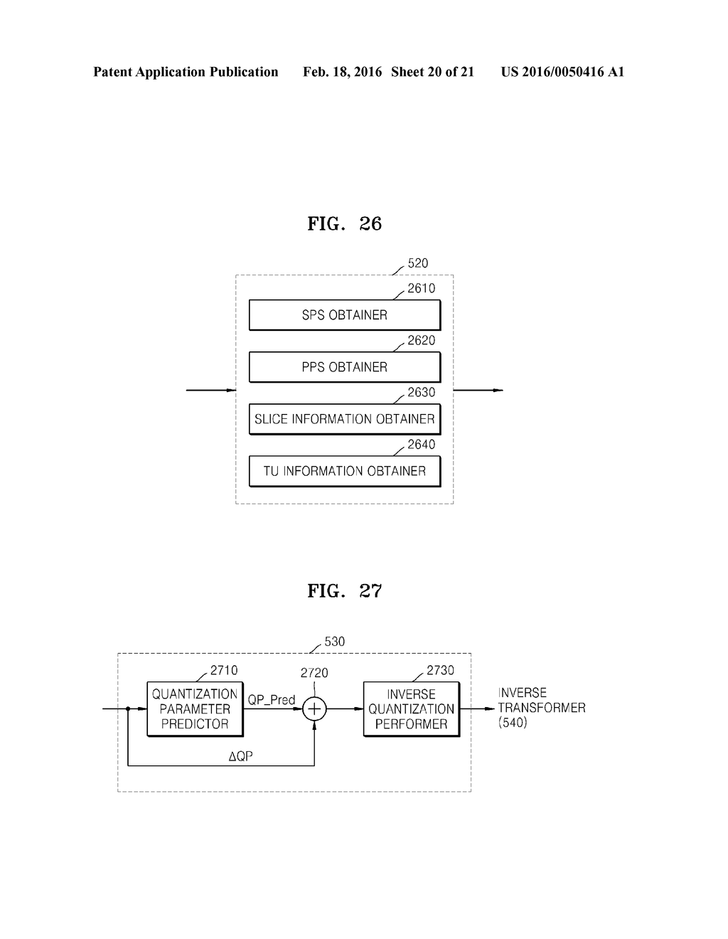 METHOD AND APPARATUS FOR HIERARCHICAL DATA UNIT-BASED VIDEO ENCODING AND     DECODING COMPRISING QUANTIZATION PARAMETER PREDICTION - diagram, schematic, and image 21