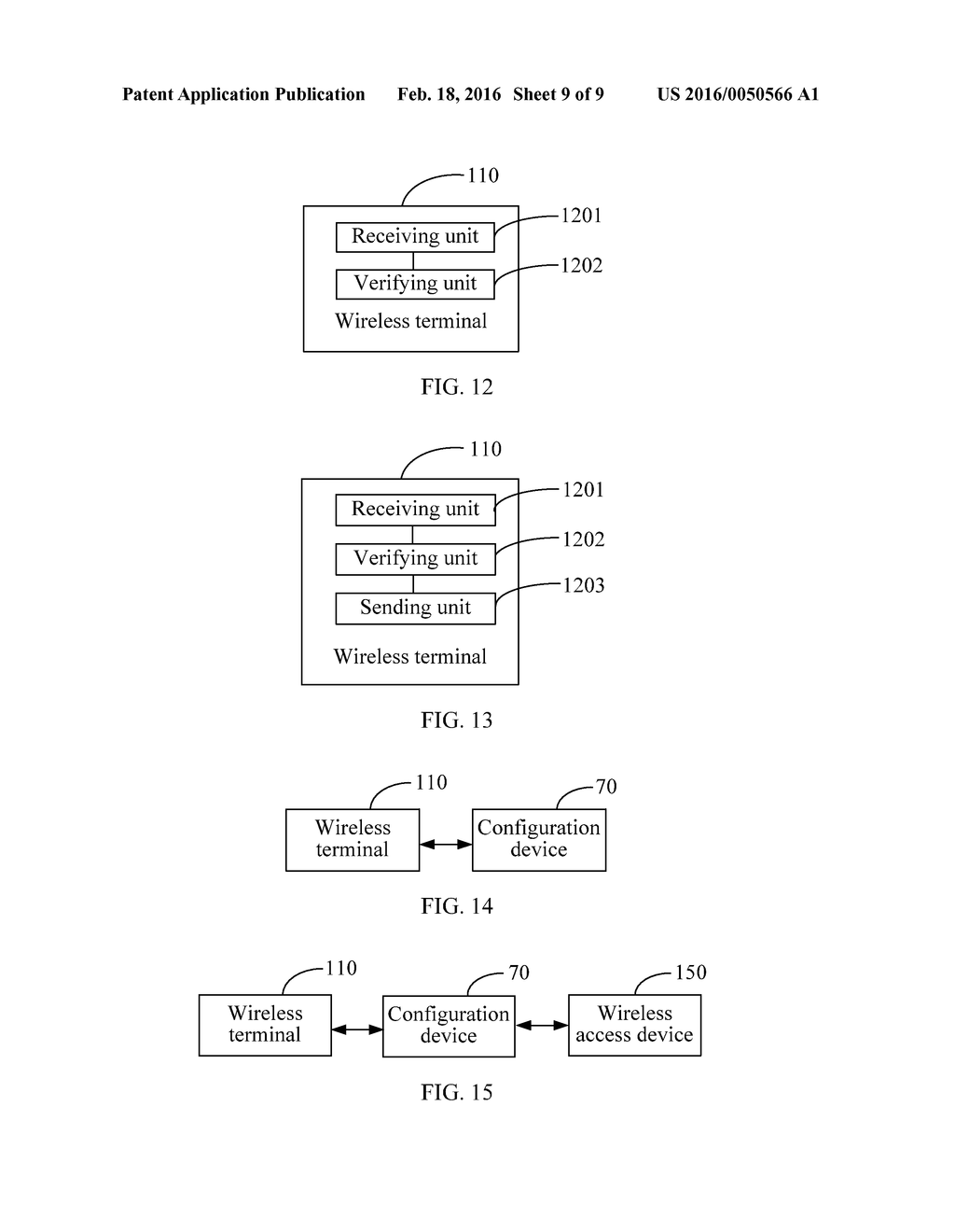 Wireless Terminal Configuration Method, Device, and System - diagram, schematic, and image 10