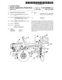 Mower with Folding Frame diagram and image