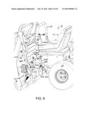 Mower with Folding Frame diagram and image