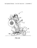 Mower with Folding Frame diagram and image