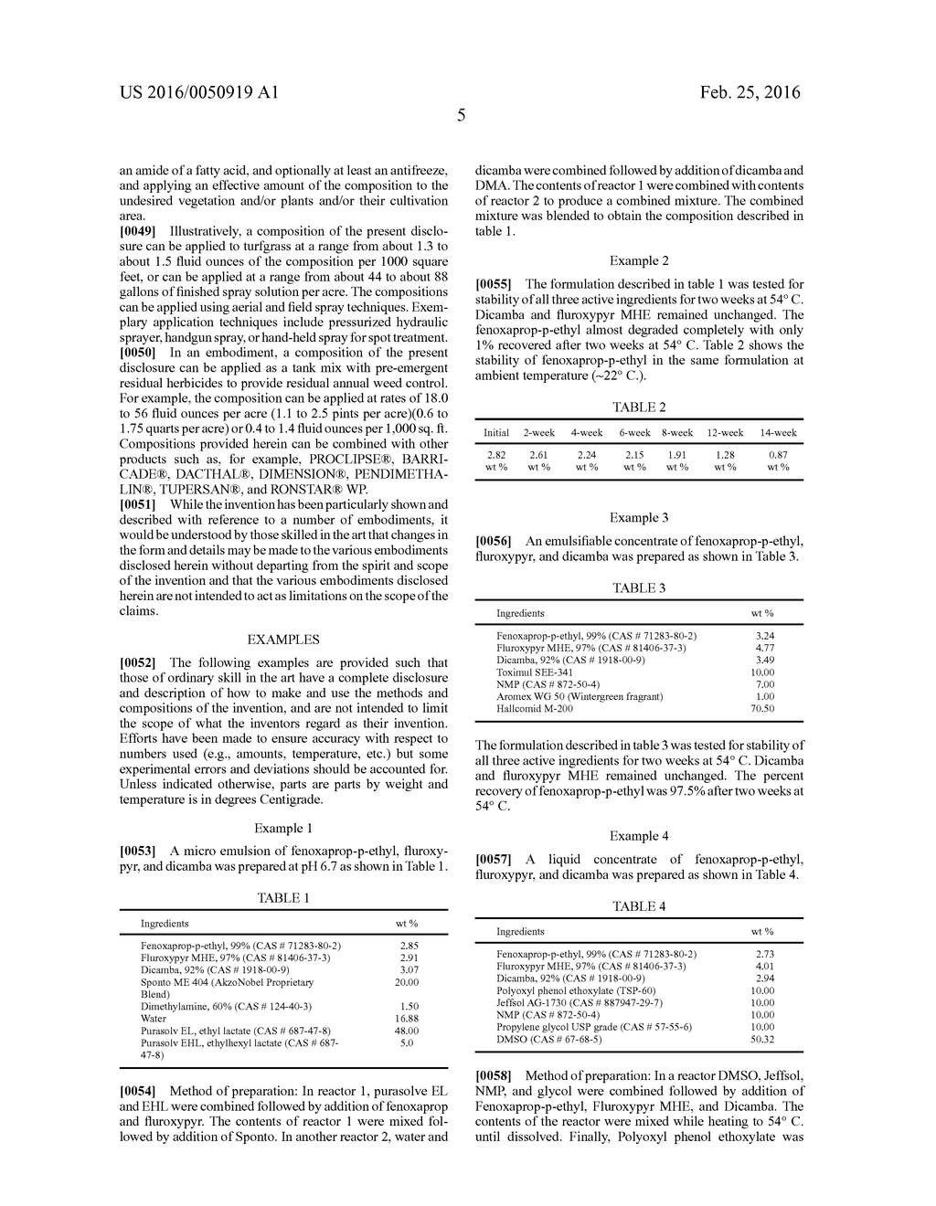 ACETYL-COA CARBOXYLASE INHIBITOR HERBICIDE AND AUXIN HERBICIDE     FORMULATIONS - diagram, schematic, and image 06