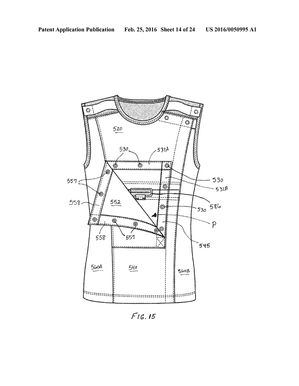 MEDICAL GARMENT - diagram, schematic, and image 15