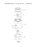 INSTANT COSMETIC PREPARATION DEVICE AND THROWAWAY MIXING CONTAINER     THEREFOR diagram and image