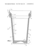 THERMAL RECEPTACLE WITH PHASE CHANGE MATERIAL diagram and image