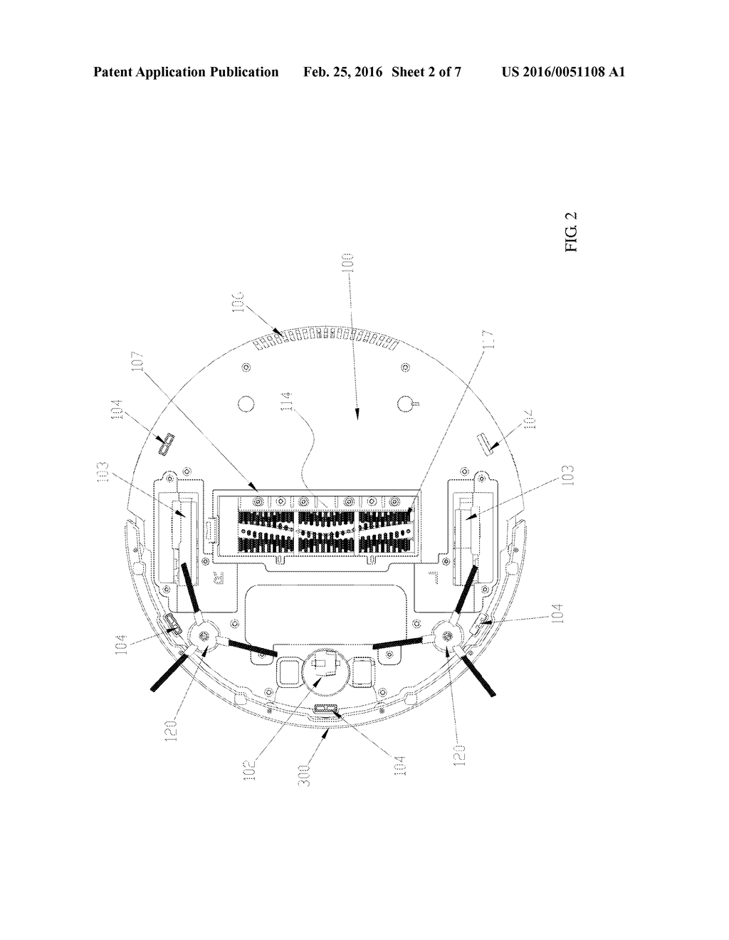 Method and Apparatus for Providing Multiple Modes of Cleaning On a Smart     Robotic Cleaner - diagram, schematic, and image 03