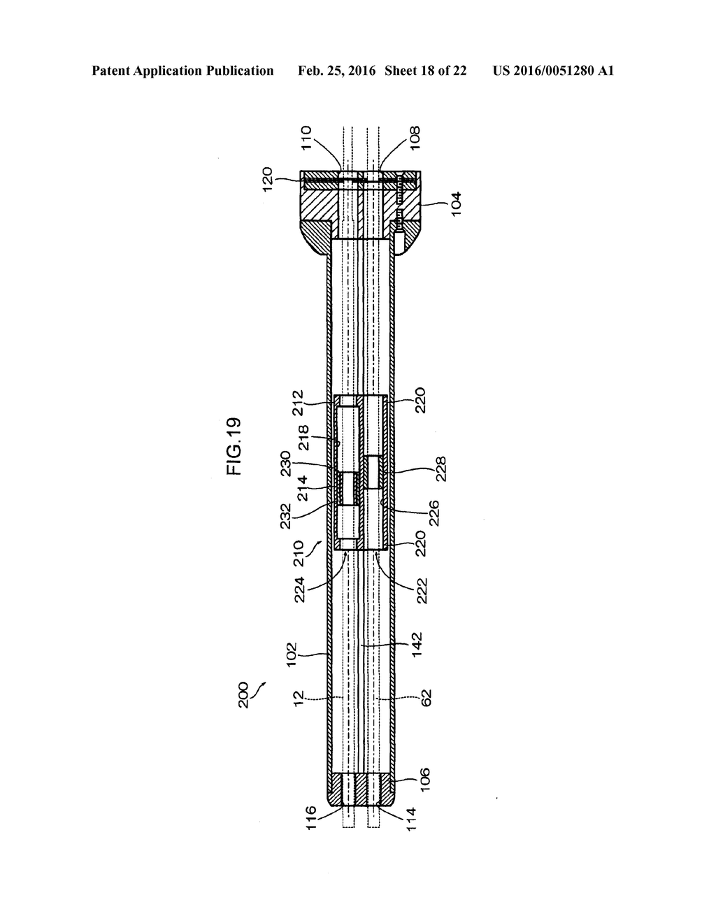 SURGICAL DEVICE, OUTER TUBE, ENDOSCOPE, AND TREATMENT TOOL - diagram, schematic, and image 19