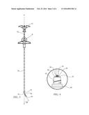 SURGICAL INSTRUMENT WITH GRADUATED MARKINGS CORRELATING TO ANGULATION diagram and image