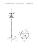 SURGICAL INSTRUMENT WITH GRADUATED MARKINGS CORRELATING TO ANGULATION diagram and image