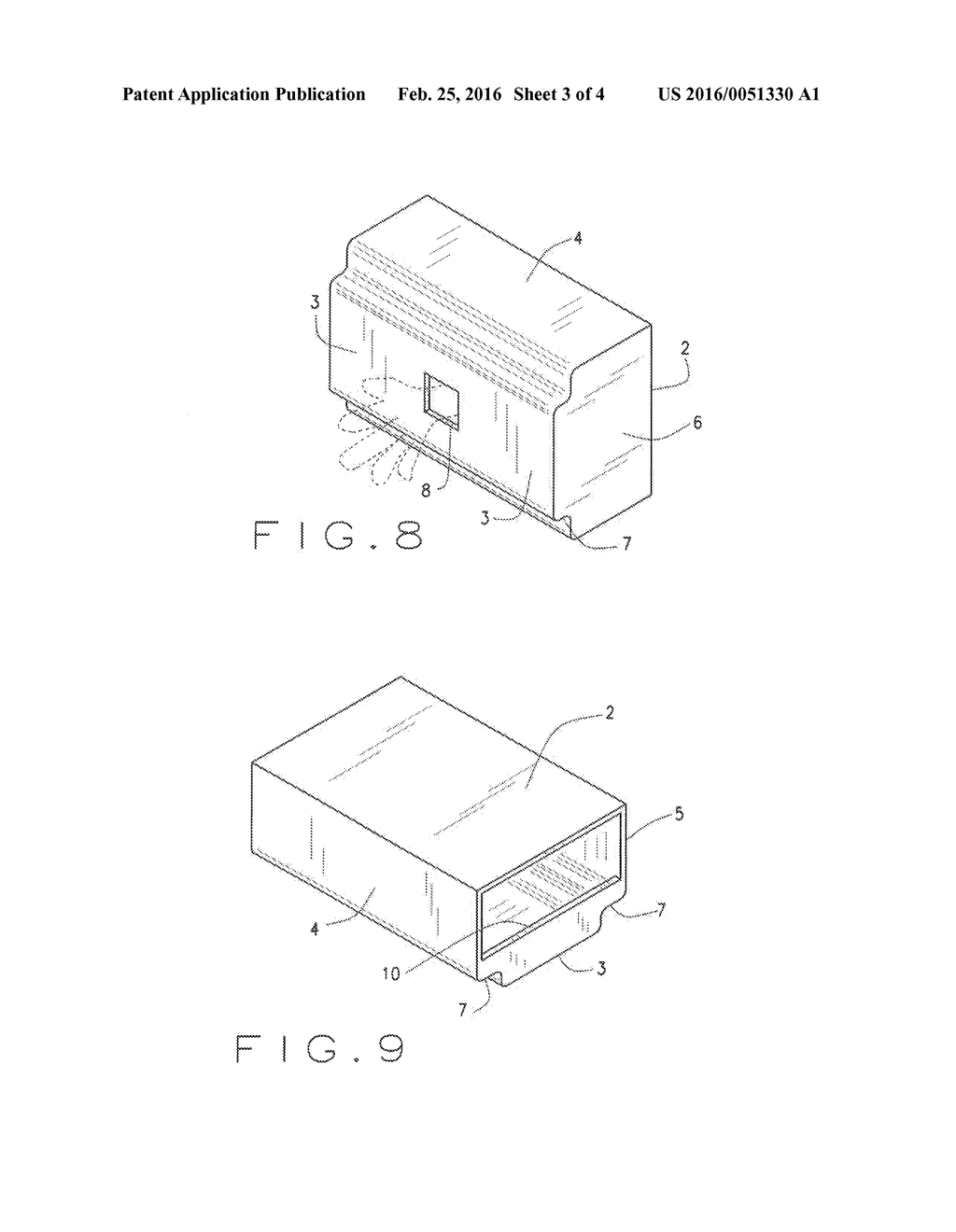 BOXED GLOVE DISPENSER - diagram, schematic, and image 04