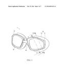 WATERPROOF GOGGLE diagram and image