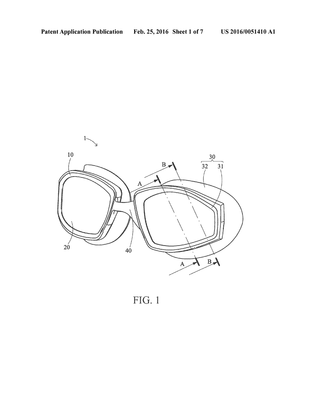 WATERPROOF GOGGLE - diagram, schematic, and image 02