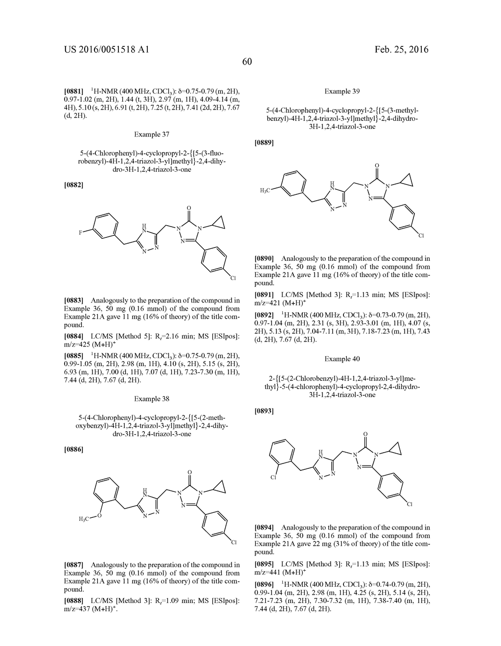 BISARYL-BONDED ARYLTRIAZOLONES AND USE THEREOF - diagram, schematic, and image 61