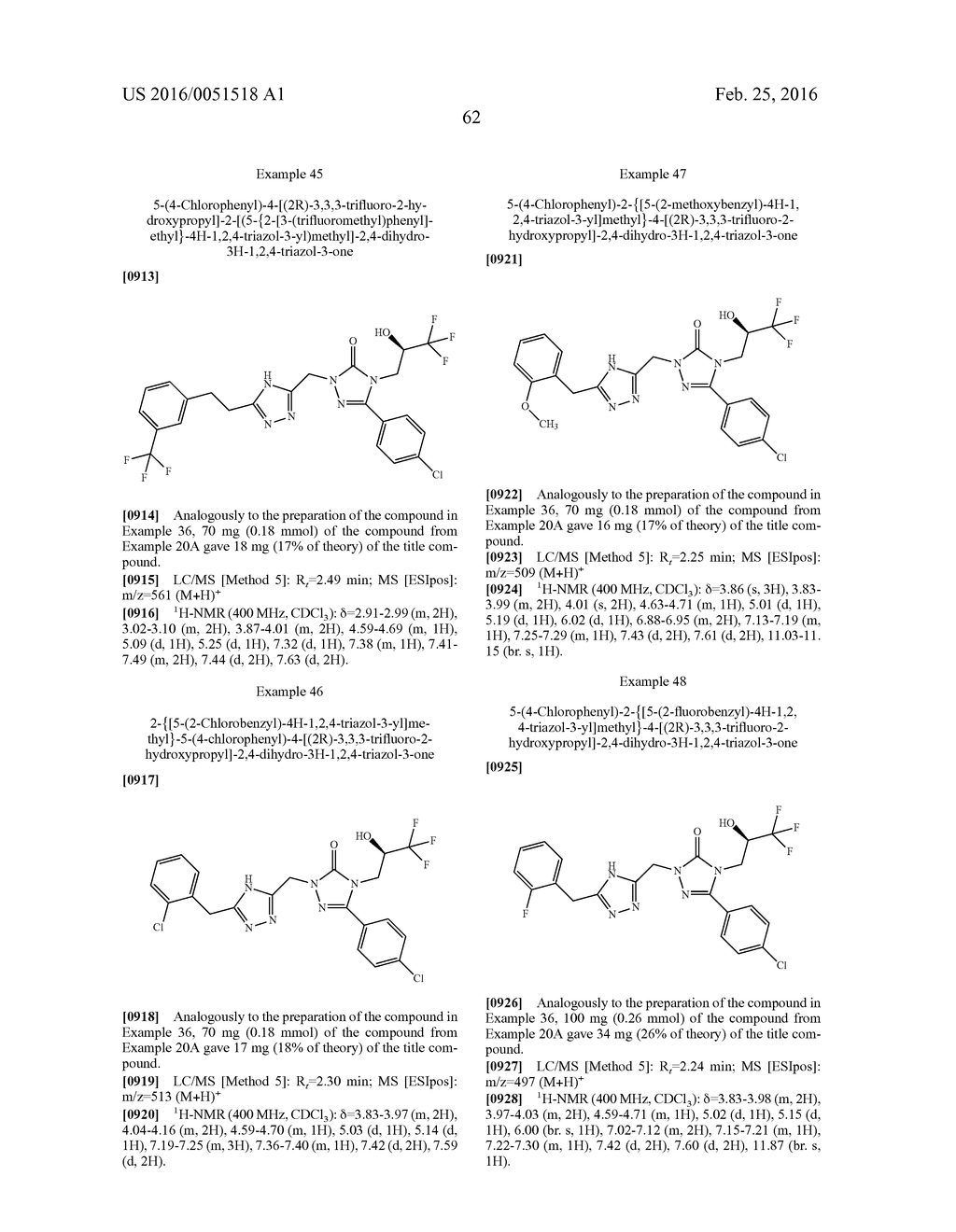 BISARYL-BONDED ARYLTRIAZOLONES AND USE THEREOF - diagram, schematic, and image 63