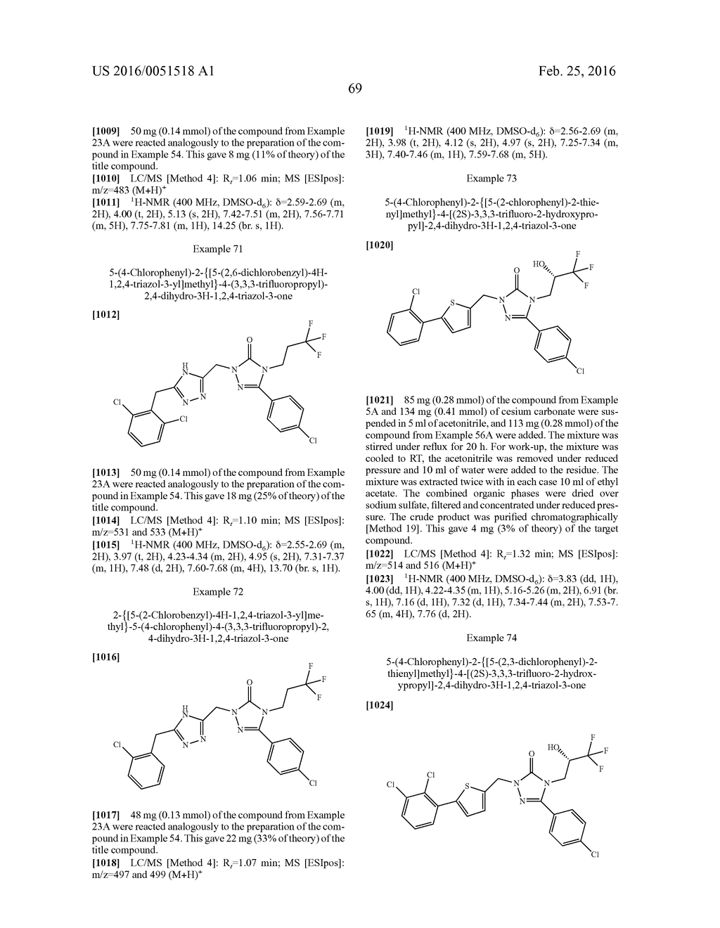 BISARYL-BONDED ARYLTRIAZOLONES AND USE THEREOF - diagram, schematic, and image 70