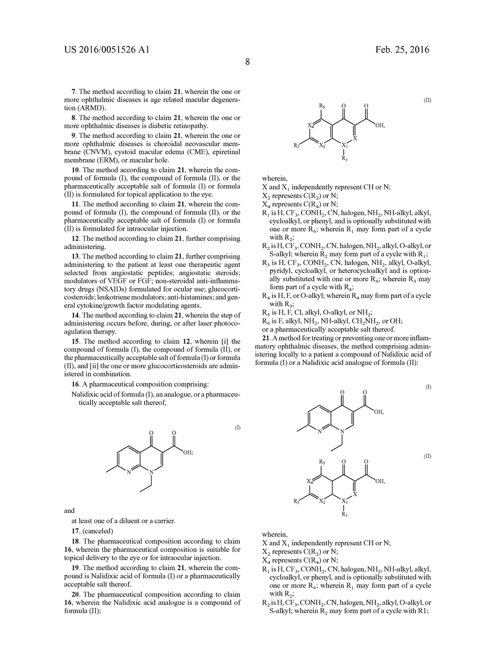 The Local Treatment of Inflammatory Ophthalmic Disorders - diagram, schematic, and image 12