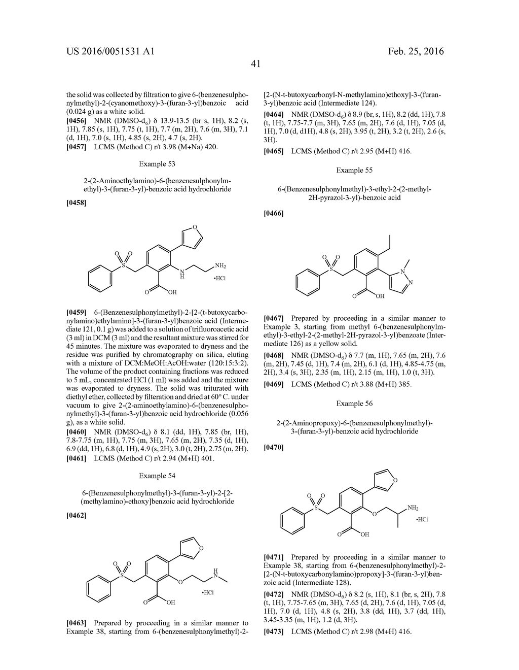 SULPHONE COMPOUNDS AND METHODS OF MAKING AND USING SAME - diagram, schematic, and image 42