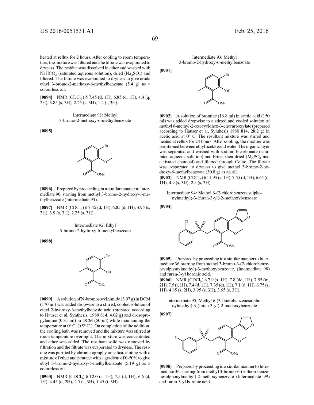 SULPHONE COMPOUNDS AND METHODS OF MAKING AND USING SAME - diagram, schematic, and image 70