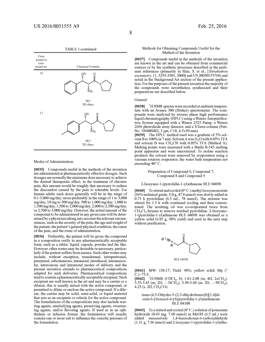 METHODS FOR TREATING COGNITIVE DISORDERS USING     1-BENZYL-1-HYDROXY-2,3-DIAMINO-PROPYL AMINES,     3-BENZYL-3-HYDROXY-2-AMINO-PROPIONIC ACID AMIDES AND RELATED COMPOUNDS - diagram, schematic, and image 10