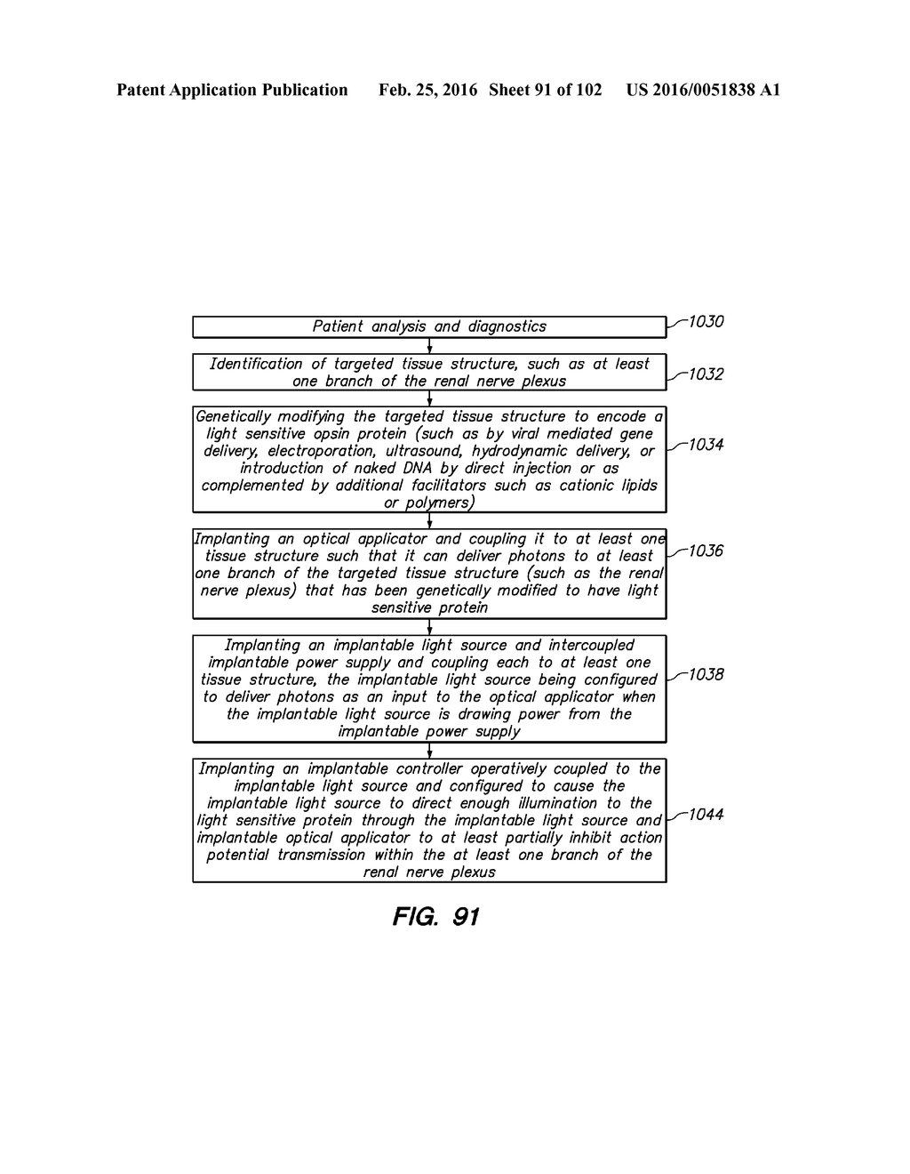 SYSTEM AND METHOD FOR OPTOGENETIC THERAPY - diagram, schematic, and image 92