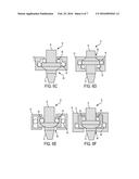 COMPENSATING DEVICE FOR A TOOL UNIT AND FITTING METHOD BY MEANS OF THE     TOOL UNIT diagram and image