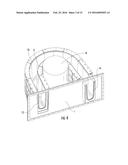 SUPPORT AND COMPRESSION ASSEMBLIES FOR CURVILINEAR MOLTEN METAL TRANSFER     DEVICE diagram and image