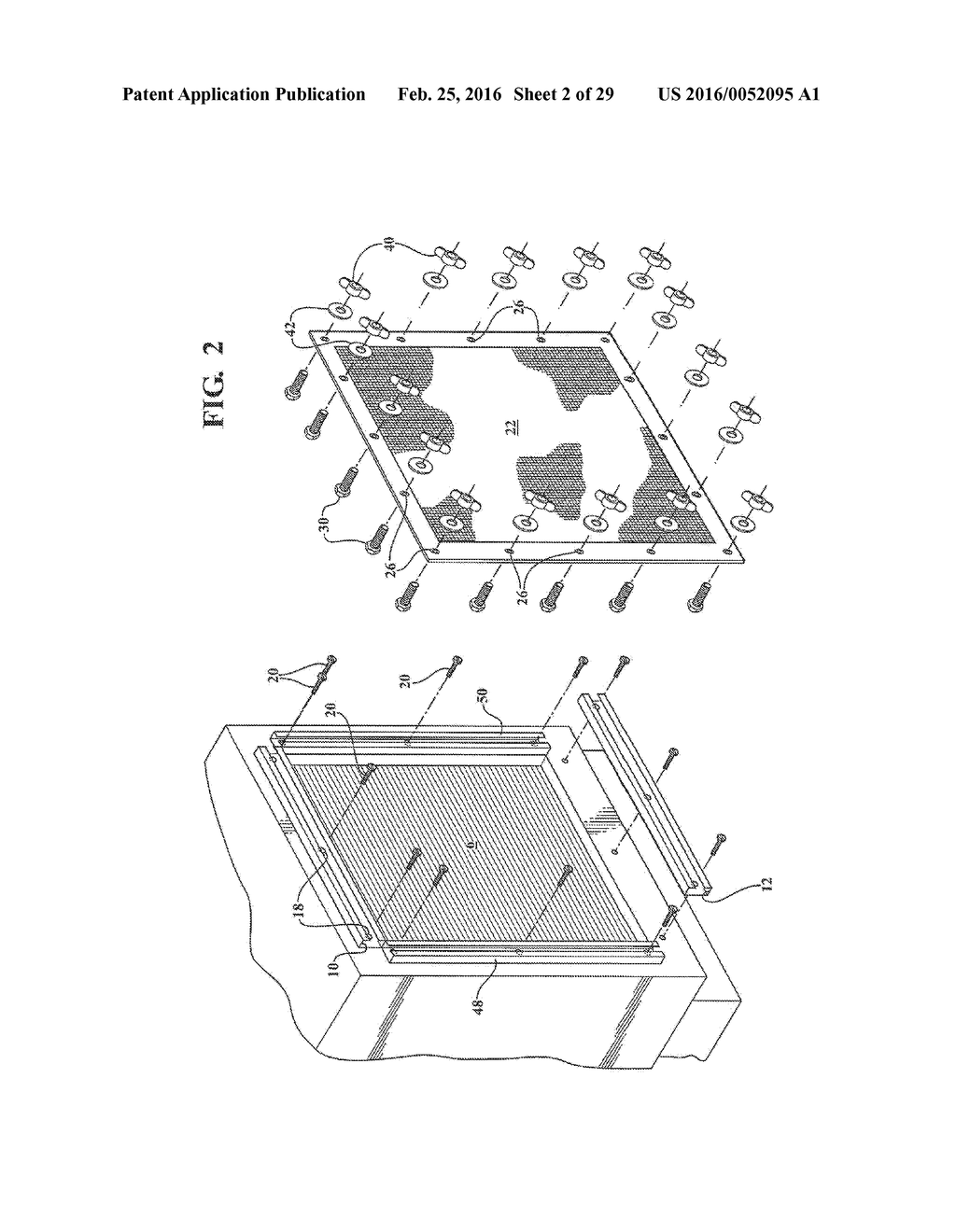 ASSEMBLY, KIT AND METHOD FOR SECURING A COVERING TO AN AIR INTAKE FACE - diagram, schematic, and image 03