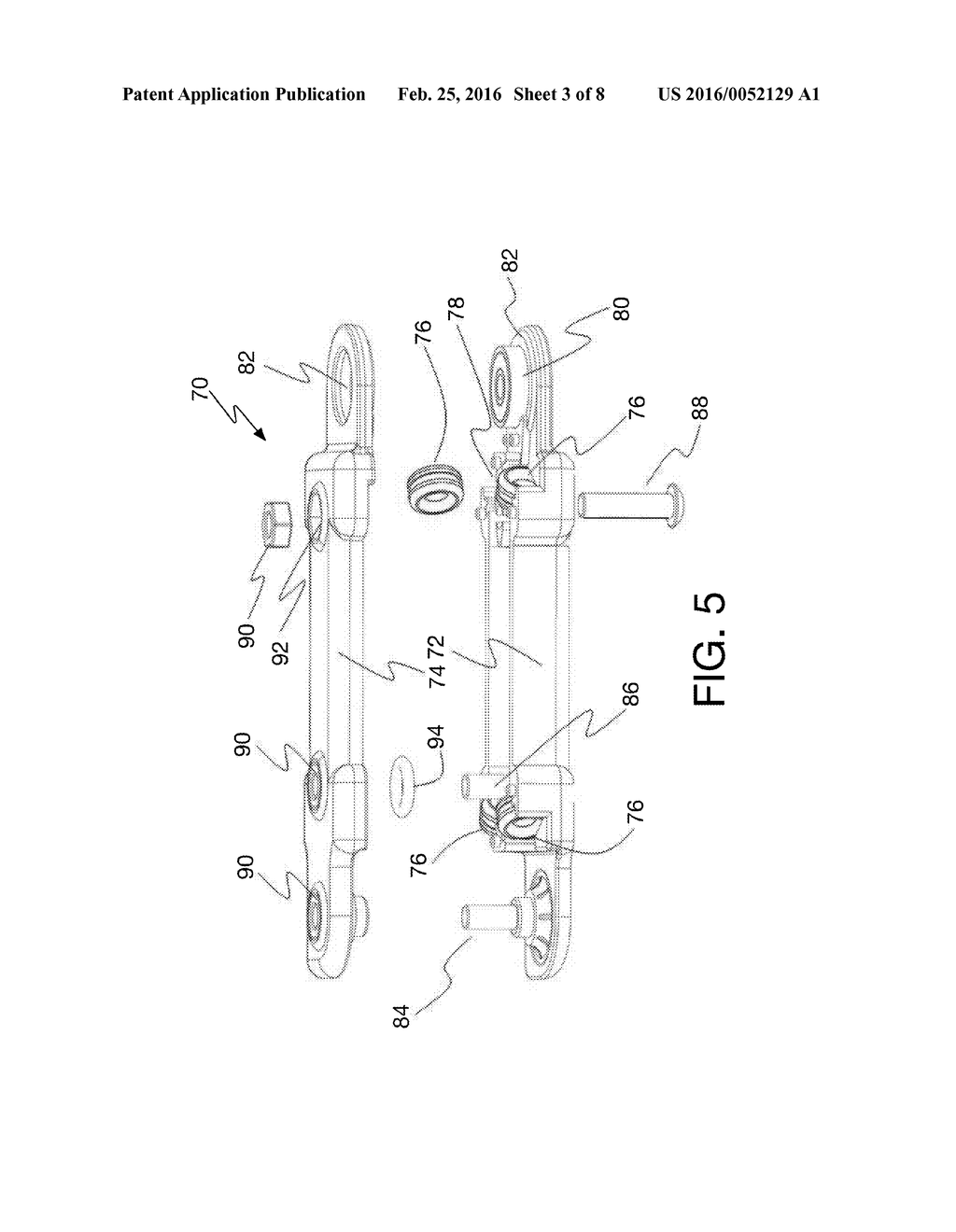 LINK STRUCTURE AND ASSEMBLY INCLUDING CABLE GUIDE SYSTEM FOR ROBOTIC     MECHANICAL MANIPULATOR STRUCTURE - diagram, schematic, and image 04