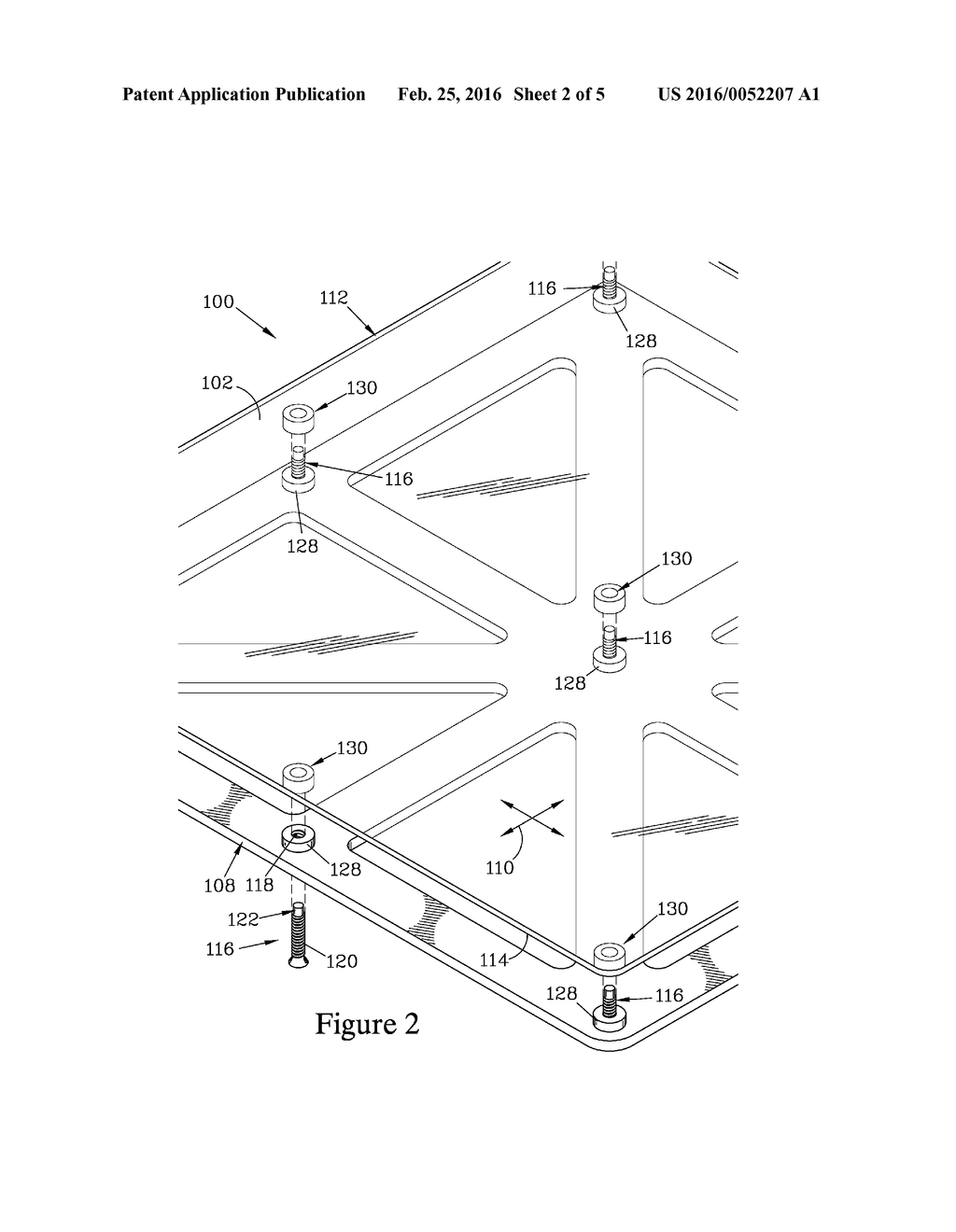 Precision Platform Assembly for Three-Dimensional Printer - diagram, schematic, and image 03