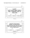 SYSTEMS AND METHODS FOR CHILD RESTRAINT MONITORING diagram and image