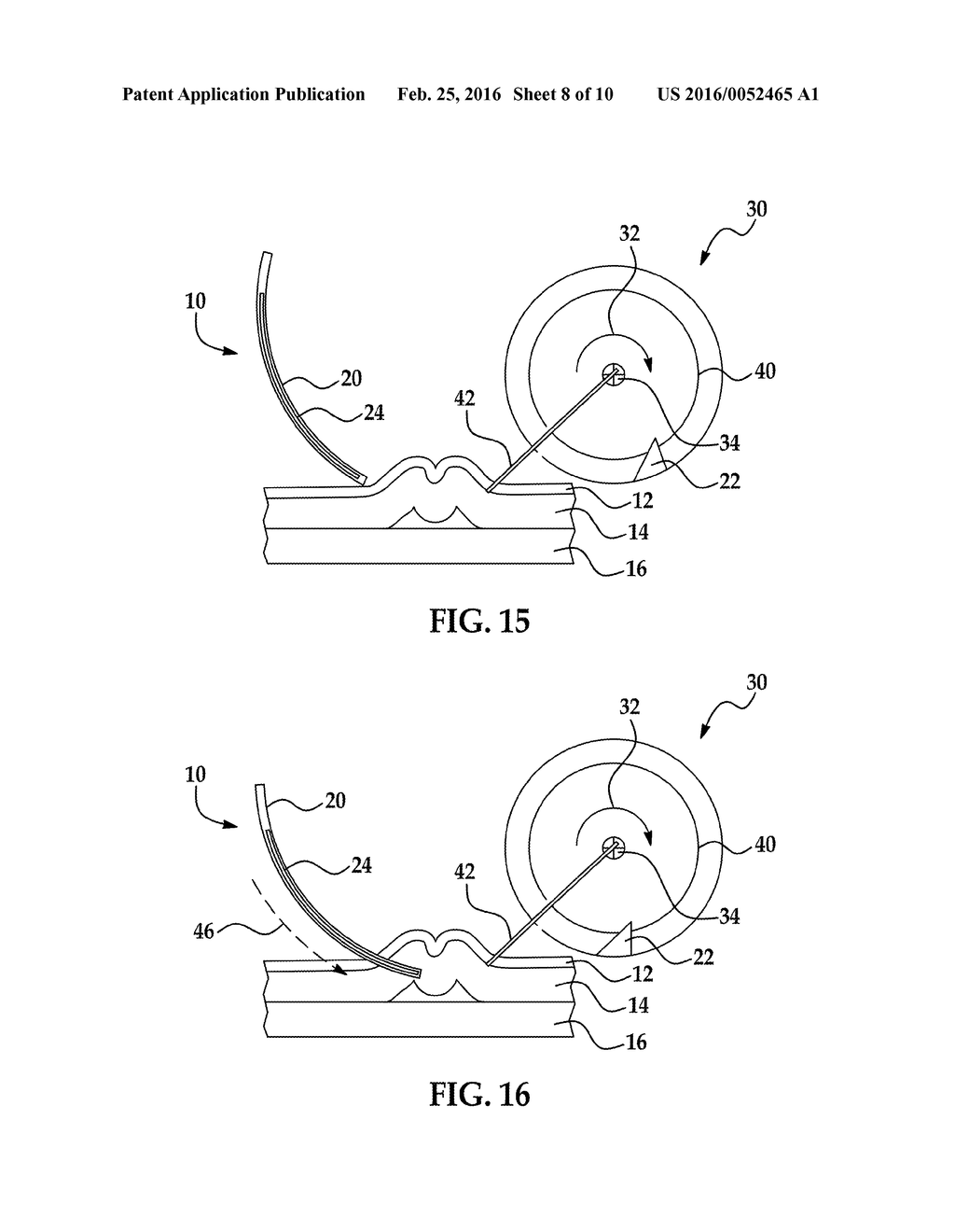 METHOD AND APPARATUS FOR BLIND STITCHING A FORMED COMPONENT AND COMPONENTS     FORMED FROM THE METHOD - diagram, schematic, and image 09