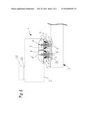 HYDRAULIC FLUID CONTAINER WITH BLOCKING DEVICE diagram and image