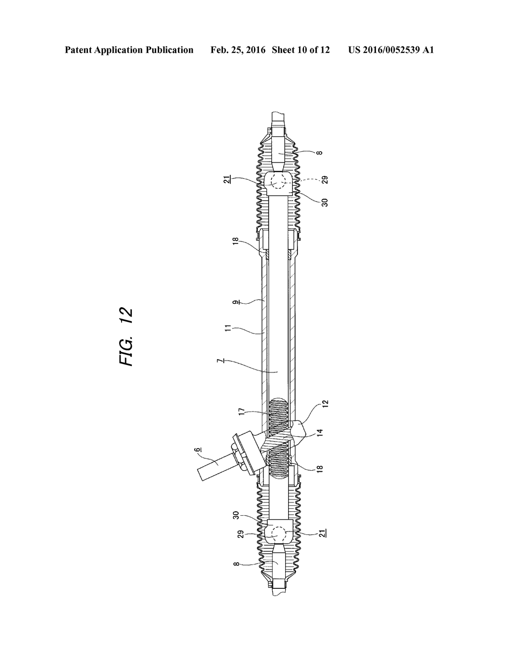 RACK-AND-PINION STEERING GEAR UNIT - diagram, schematic, and image 11