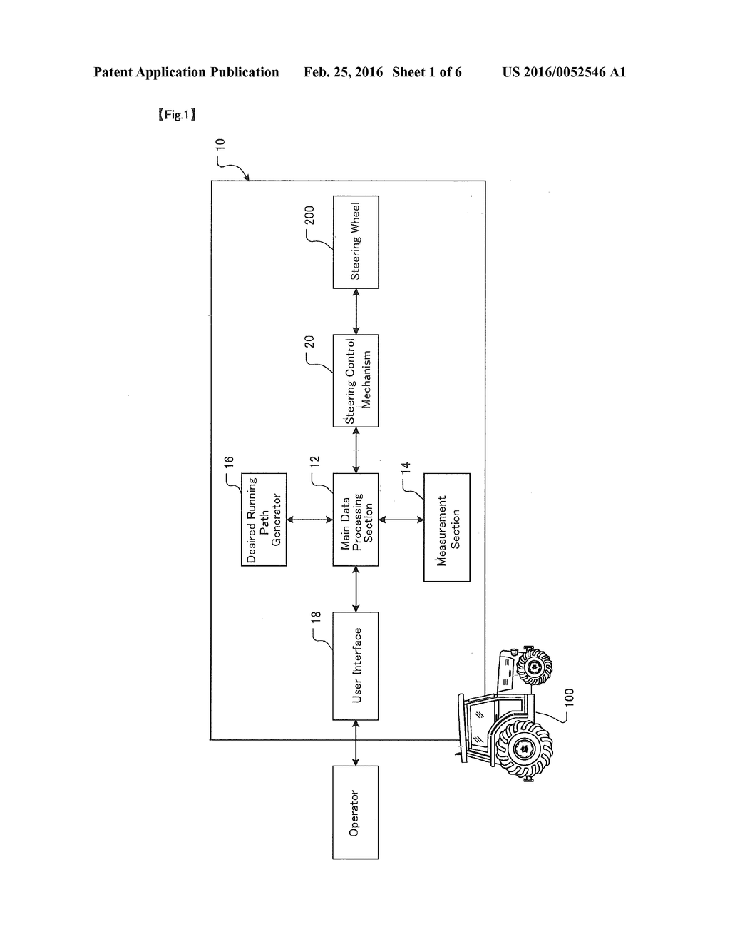 AUTOMATIC STEERING SYSTEM FOR WORKING VEHICLE - diagram, schematic, and image 02