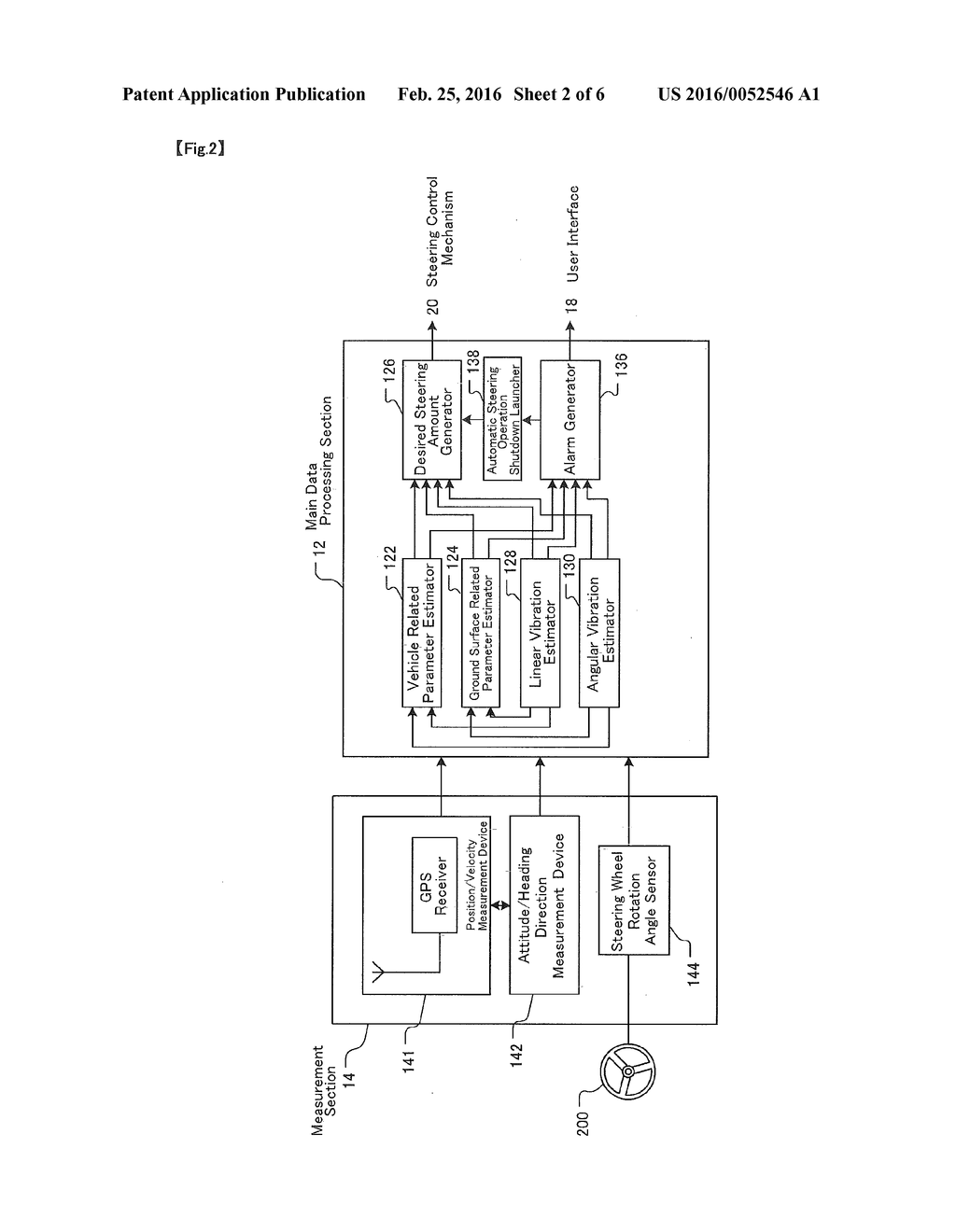 AUTOMATIC STEERING SYSTEM FOR WORKING VEHICLE - diagram, schematic, and image 03