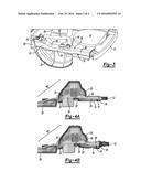 Rear Rail Adapted to Induce Spare Tire Rotation in a Rear-End Collision diagram and image