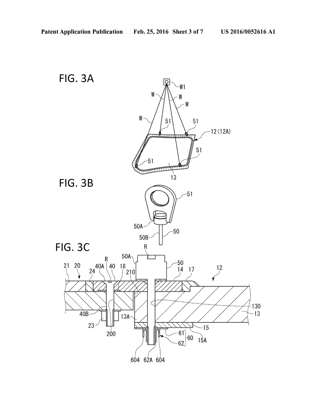 AIRCRAFT WINDSHIELD AND METHOD FOR SUSPENDING AIRCRAFT WINDSHIELD - diagram, schematic, and image 04