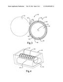 SOAP DISH CARROUSEL CARTRIDGE AND DISPENSER diagram and image