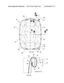 RECEPTACLE CONFIGURED FOR LINER REPLACMENT WITHOUT LID REMOVAL diagram and image