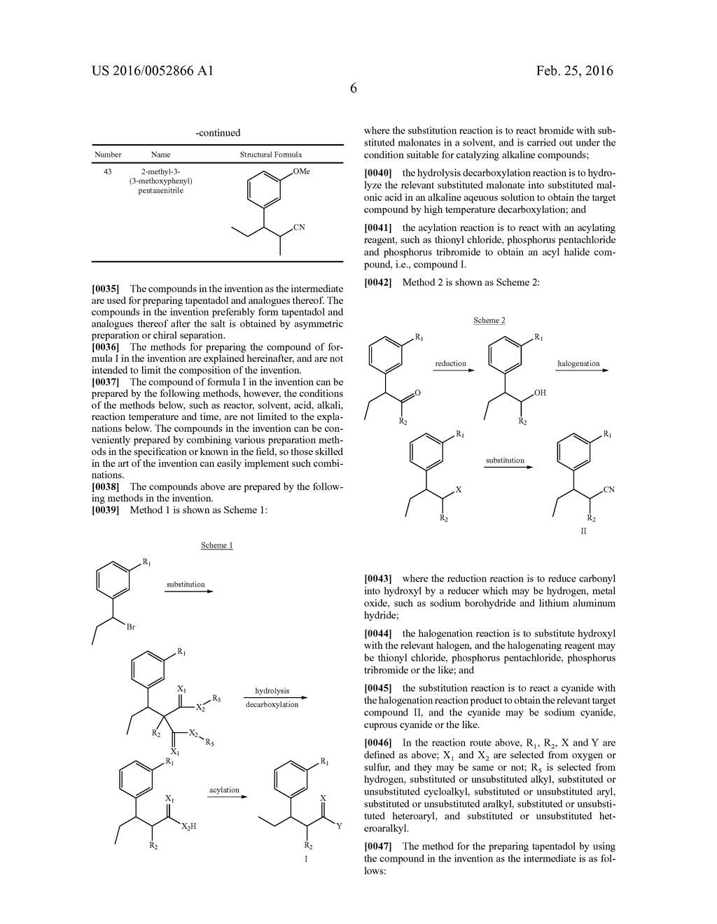 Novel Intermediate Used for Preparing Tapentadol or Analogues Thereof - diagram, schematic, and image 07