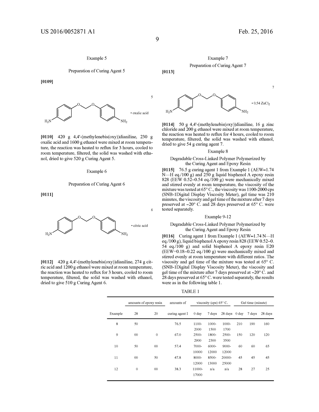 NOVEL CURING AGENTS AND DEGRADEABLE POLYMERS AND COMPOSITES BASED THEREON - diagram, schematic, and image 10